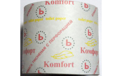 Туалетная бумага "Комфорт" 100гр Туалетная бумага "Комфорт" 100гр