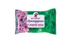 Мыло туалетное КРАСНОДАРСКОЕ с Ароматом сирени 150гр, в/об